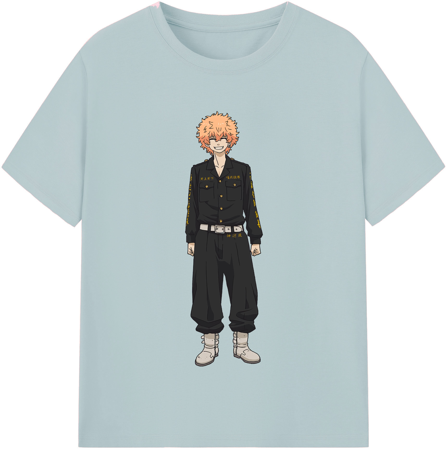 （画像用） 東京リベンジャーズ Tokyo Revengers 綿100％半袖Tシャツ（フロントプリント）